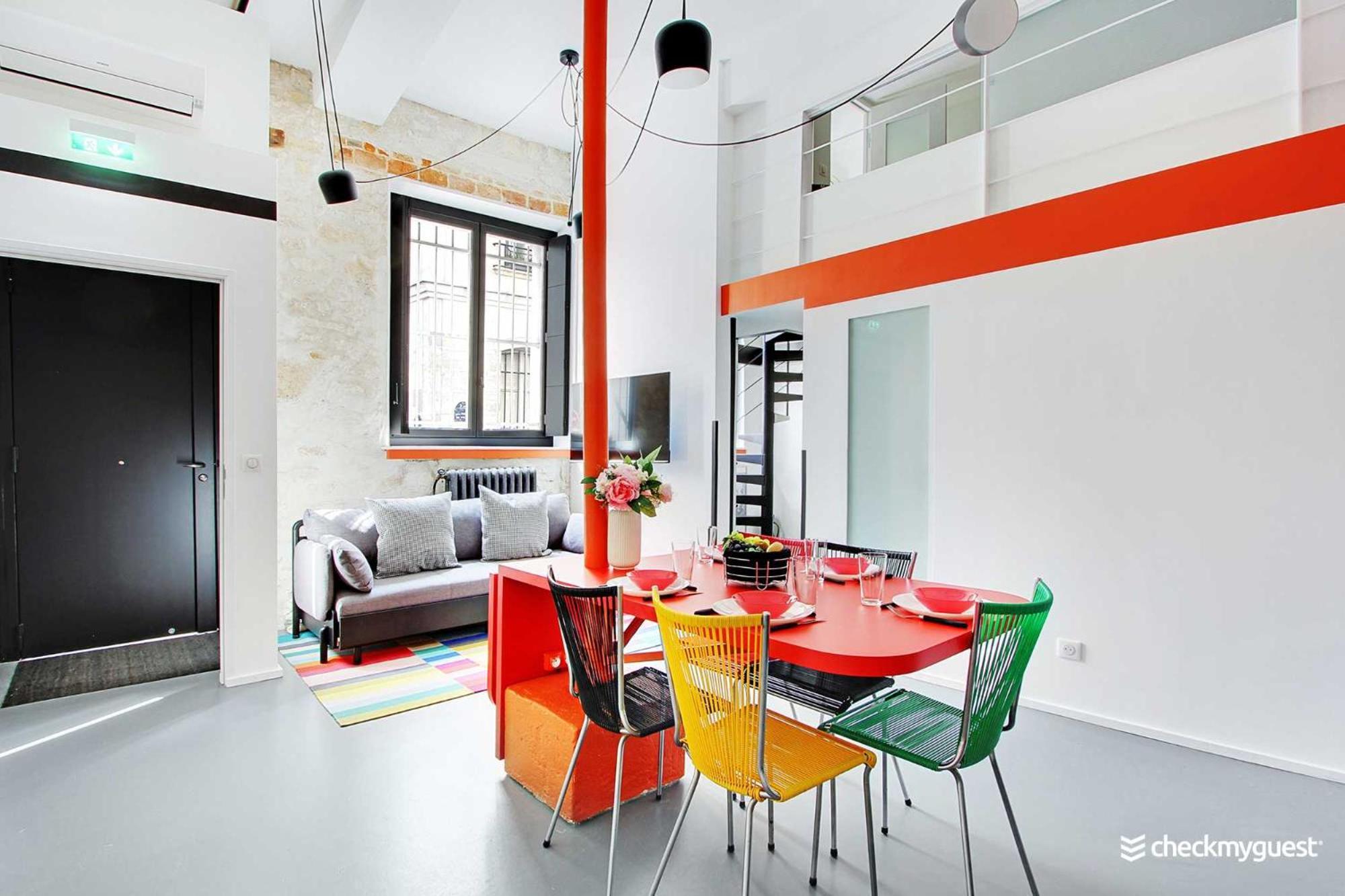 Authentic Apartment - 2Br-6P - Le Marais Paris Ngoại thất bức ảnh